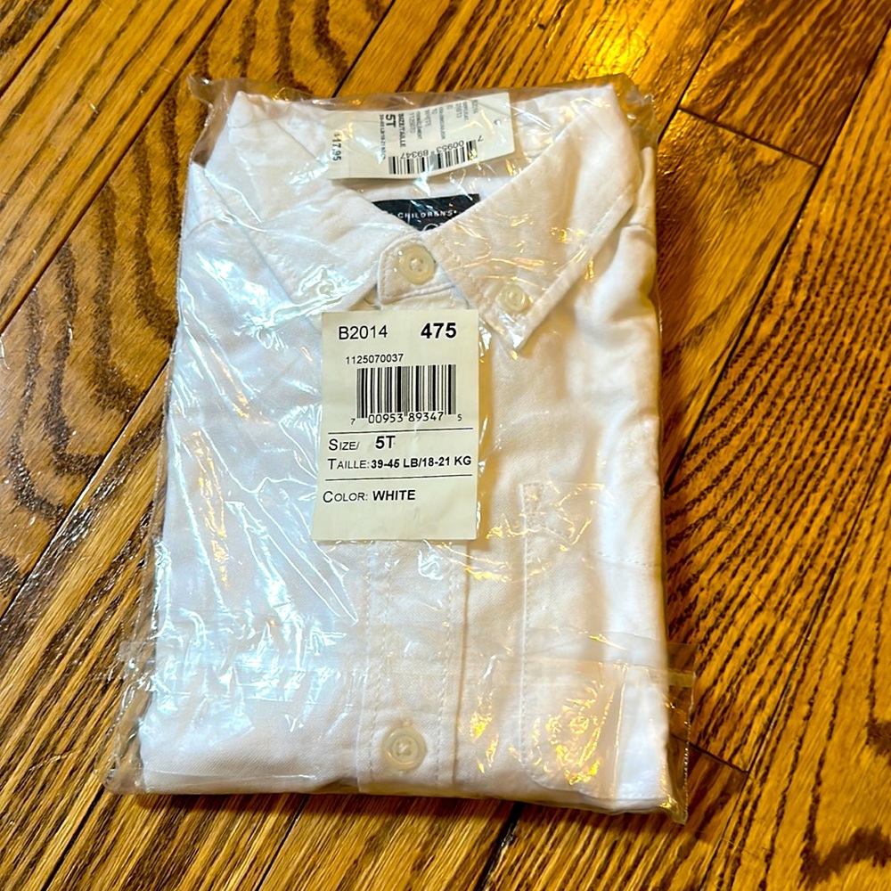 Boys button down shirt